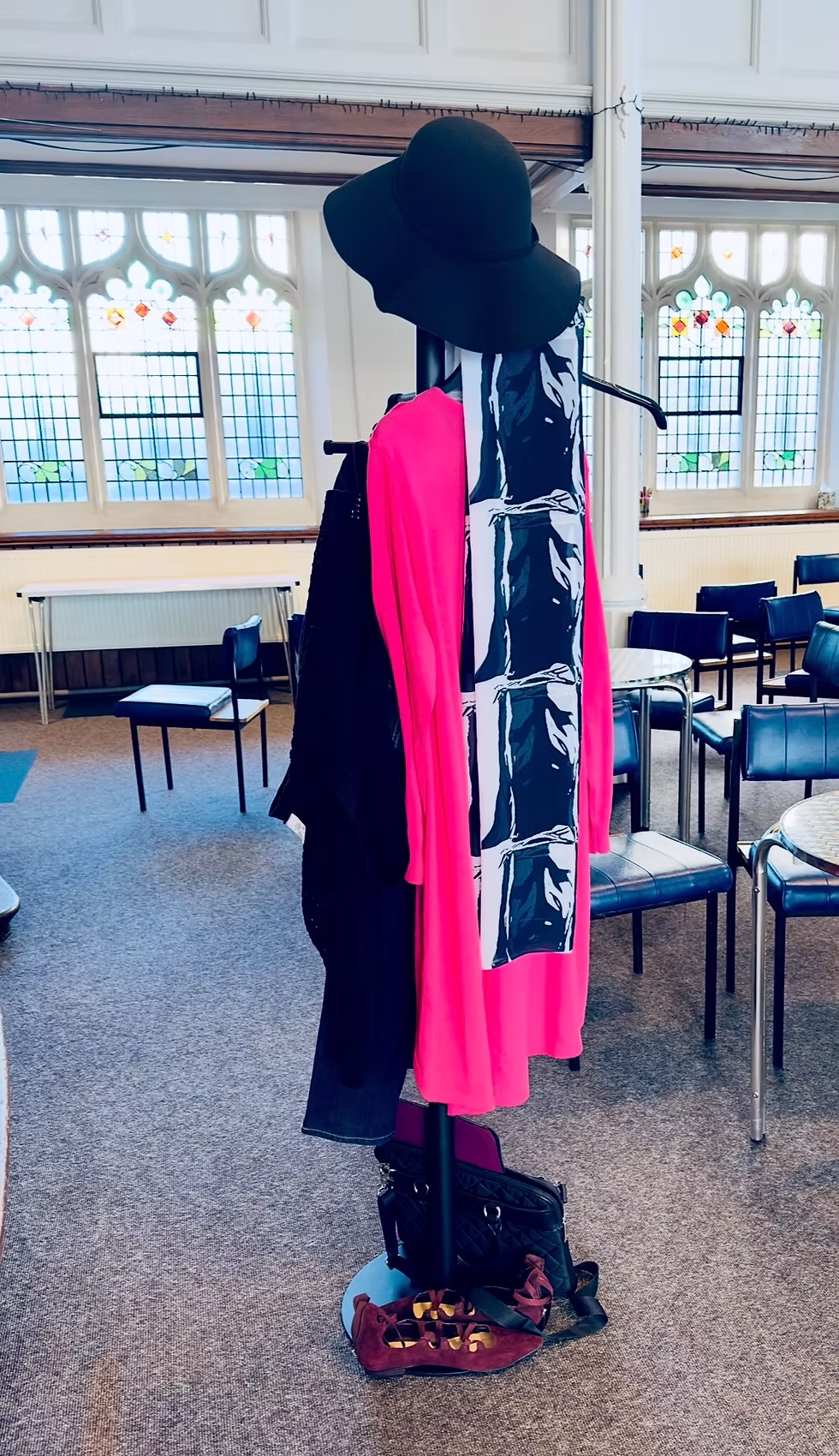 A Modern Interpretation of Saint Veronica’s Kindness: Sixth Station of the Cross Installation